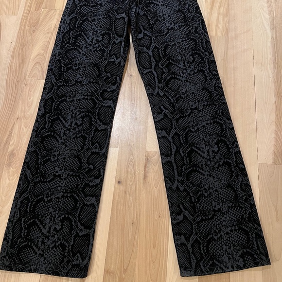 Zara snakeskin print jeans - Picture 4 of 4